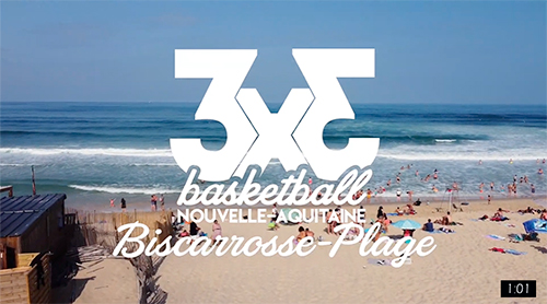 vidéo biscarrosse plage beach tour