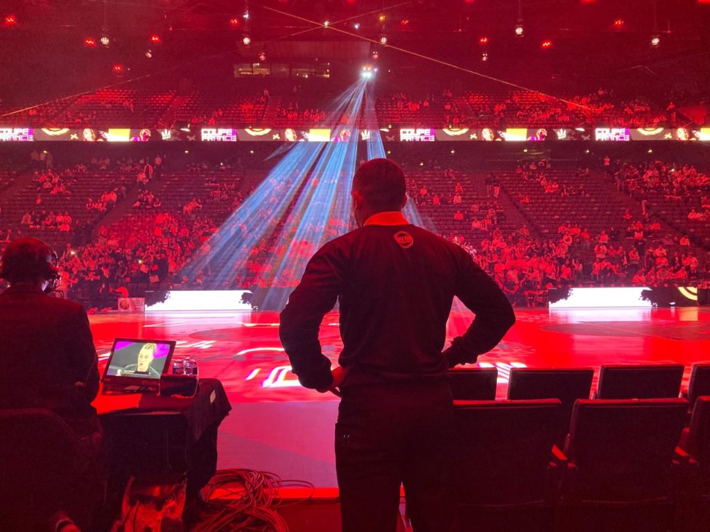 Aynrick PIERRARD, arbitre de la finale CDF U18F 