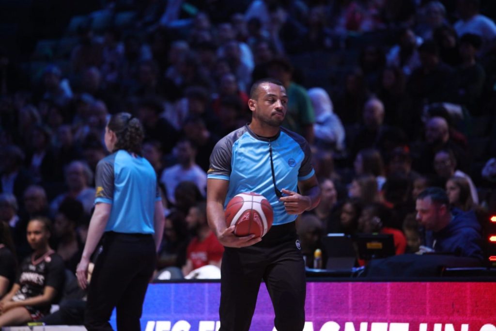 Aynrick PIERRARD, arbitre de la finale CDF U18F 